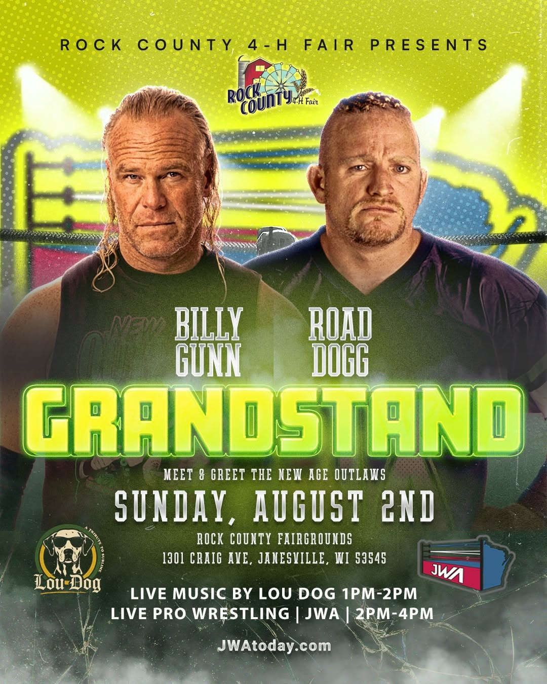 JWA Grandstand Poster